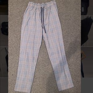 Never worn Abercrombie plaid pants
